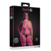 Бодістокінг - Ouch! Bodystocking With Halterneck Pink, XL/4XL