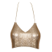 Топ - Сottelli Collection Metal Top Gold S-L