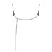 Топ - Cottelli Collection Metal Top Black S-L