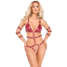 Боді - 2480514 Bad Kitty Strap Body, red M