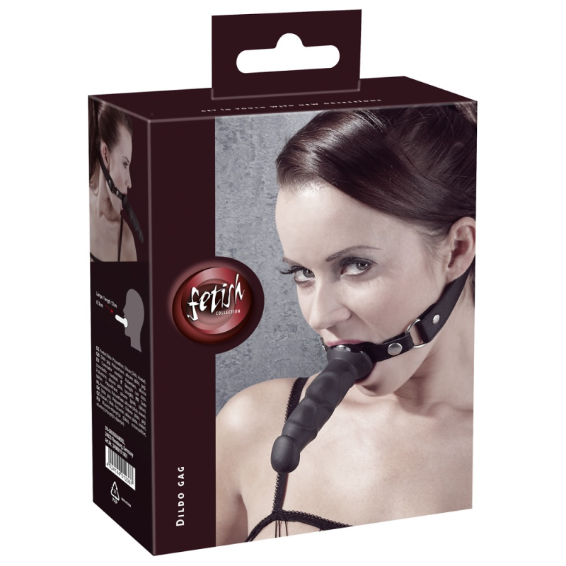 Кляп-фалоімітатор Fetish Collection Heavy Duty Dildo Gag чорний