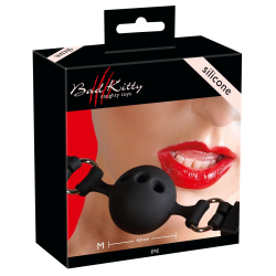 Кляп Bad Kitty Silicone чорний