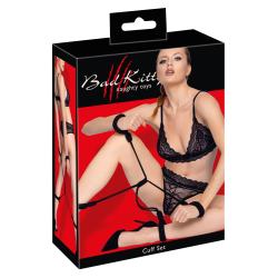 Наручники для бондажу Bad Kitty чорні S/M