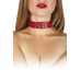 Нашийник червоний Leather Restraints Collar від sLash