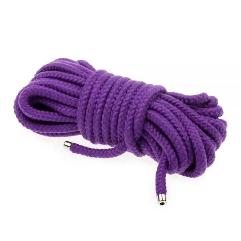 Мотузка для бондажу Bondage Rope 10 м Purple Мотузка для бондажу Bondage Rope 10 м Purple