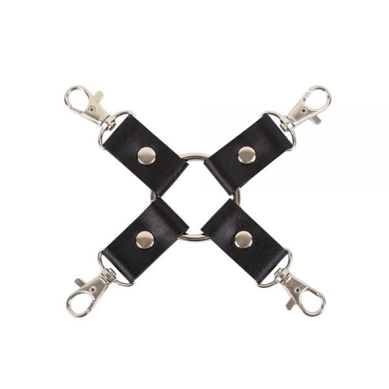 Шкіряний фіксатор Leather Fixer Slave Black Шкіряний фіксатор Leather Fixer Slave Black