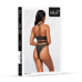 Чорне боді SoftLine Body 1037 Чорне боді SoftLine Body 1037
