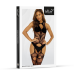 Бодістокінг - Bodystocking 2035, black - One Size