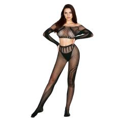 Бодістокінг - Bodystocking 2071, black - One Size