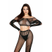 Бодістокінг - Bodystocking 2071, black - One Size