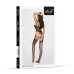 Бодістокінг - Bodystocking 2083, black - One Size