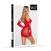 Плаття Dress 3023 червоне зі знімними рукавами SoftLine Плаття Dress 3023 червоне зі знімними рукавами SoftLine