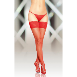 Панчохи - Stockings 5537, red 4