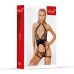 Комплект білизни - Set top and thong 11025, black L
