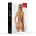 Комплект білизни - Set top and thong 11025, black L