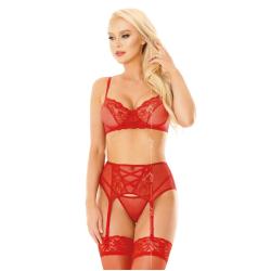 Комплект білизни - Selin, red L