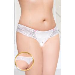 Жіночі трусики - Panties 2424, white XL