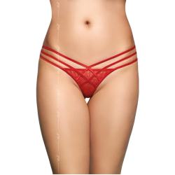 Жіночі стрінги - G-String 2492, red M/L