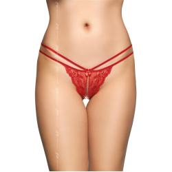 Жіночі стрінги - G-String 2495, red M/L