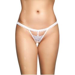 Жіночі стрінги - G-String 2500, white M/L
