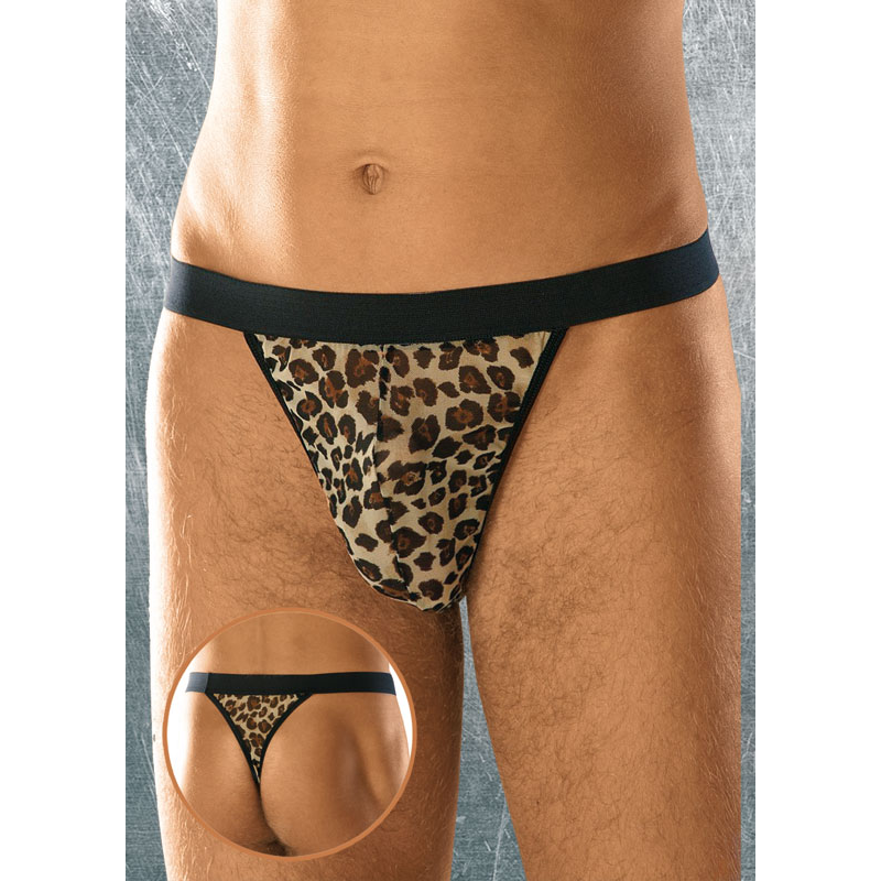 Чоловічі стрінги Thong 4457 пантера Чоловічі стрінги Thong 4457 пантера