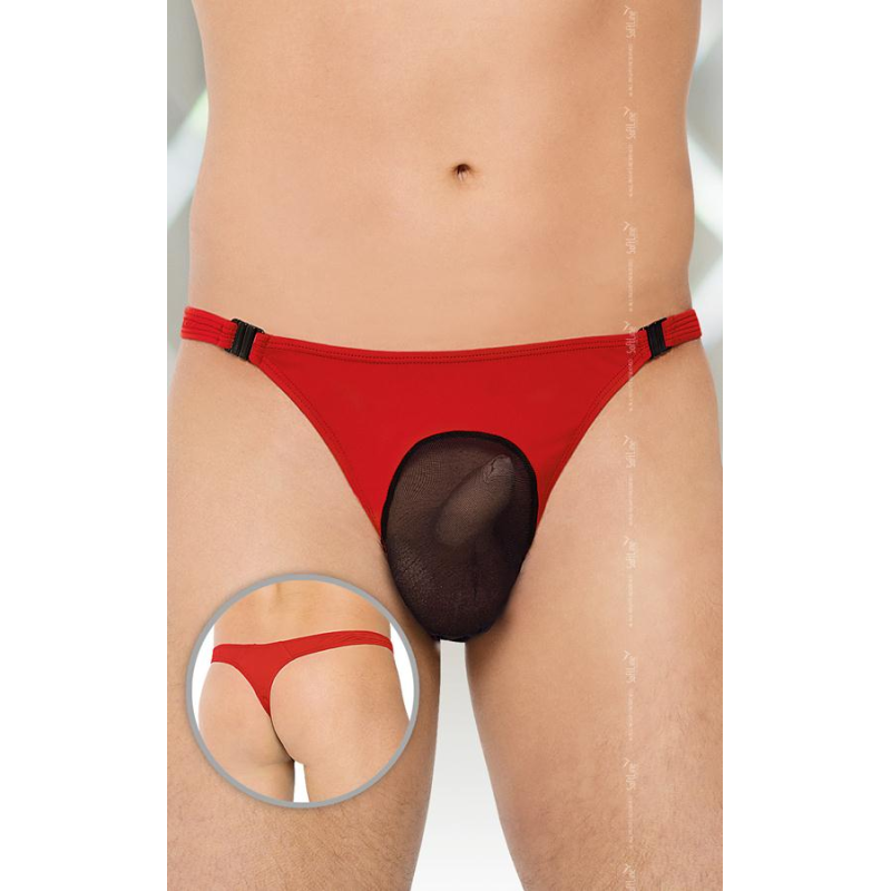 Чоловічі стрінги Thongs 4502 червоні SoftLine
