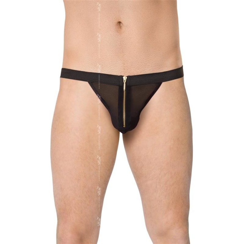 Чоловічі стрінги - Mens Thong 4526, black - S-L