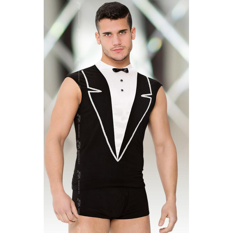 Рольовий костюм - Shirt and Shorts 4604, black XL