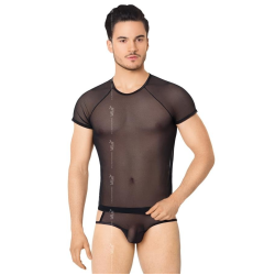 Комплект білизни - Shirt and Shorts 4607, black M/L