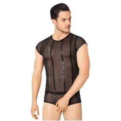 Комплект білизни - Shirt and Shorts 4608, black M/L
