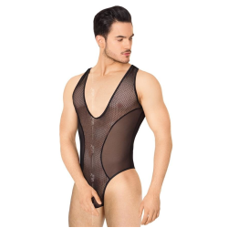 Чоловіче боді - Body 4609, black XL