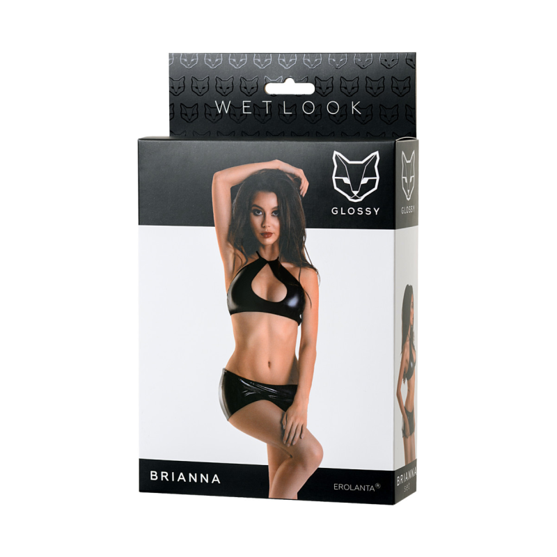 Комплект Glossy Brianna Wetlook чорний Комплект Glossy Brianna Wetlook чорний