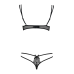 Комплект білизни - Obsessive Intensa Set Black S/M