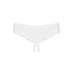 Жіночі стрінги - Obsessive Alabastra Crotchless Thong White S/M