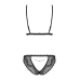 Комплект білизни - Obsessive Millagro Set Black S/M