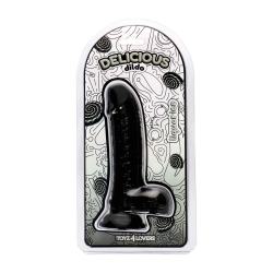 Фалоімітатор з ароматом лакриці - Toyz4lovers Delicious Dildo Liquorice, 18 см