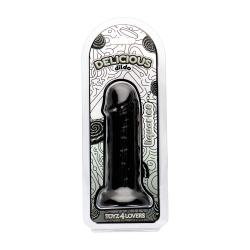 Фалоімітатор з ароматом лакриці - Toyz4lovers Delicious Dildo Liquorice, 15 см