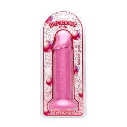 Фалоімітатор з ароматом жуйки- Toyz4lovers Delicious Dildo Bubble Gum, 25 см
