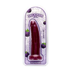 Фалоімітатор з ароматом ожини - Toyz4lovers Delicious Dildo Berries. 19,5 см