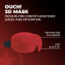 Маска на очі Ouch! 3D червона