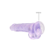 Фалоімітатор - Realrock Dildo 8" Purple