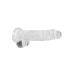 Фалоімітатор Realrock Dildo прозорий 21см