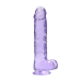 Фалоімітатор - Realrock Dildo 9" Purple