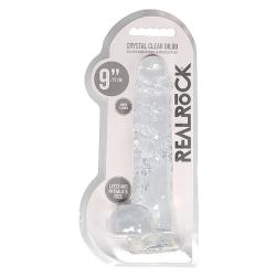 Фалоімітатор - Realrock Dildo 9" Transparent
