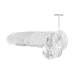 Фалоімітатор - Realrock Dildo 9" Transparent