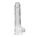 Фалоімітатор - Realrock Dildo 9" Transparent