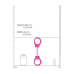 Наручники - Ouch! Beginner's Handcuffs Pink Наручники - Ouch! Beginner's Handcuffs Pink