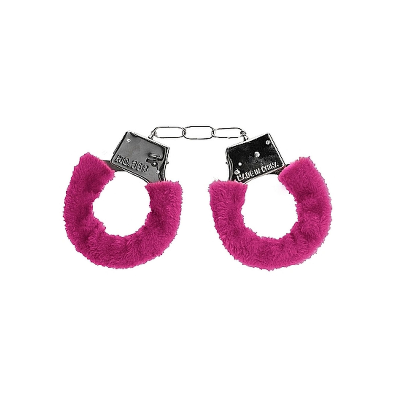 Наручники рожеві з хутром Ouch! Beginner's Handcuffs Наручники рожеві з хутром Ouch! Beginner's Handcuffs