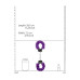 Наручники - Ouch! Beginner's Handcuffs Furry Purple Наручники - Ouch! Beginner's Handcuffs Furry Purple