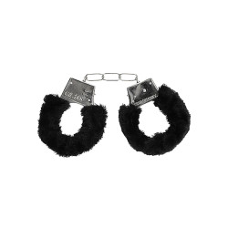 Наручники - Ouch! Beginner's Handcuffs Furry Black Наручники - Ouch! Beginner's Handcuffs Furry Black
